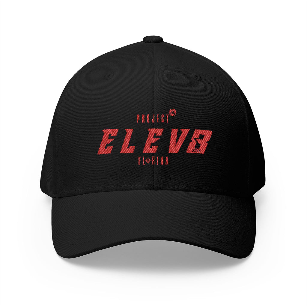 Project ELEV8 FlexFit Red Logo