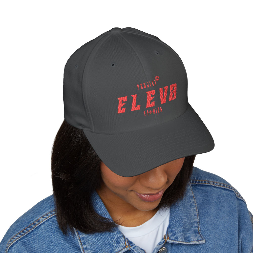 Project ELEV8 FlexFit Red Logo