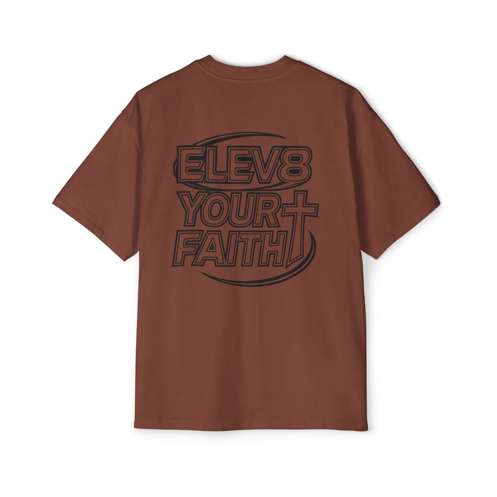 ELEV8 YOUR FAITH OVERSIZED TEE