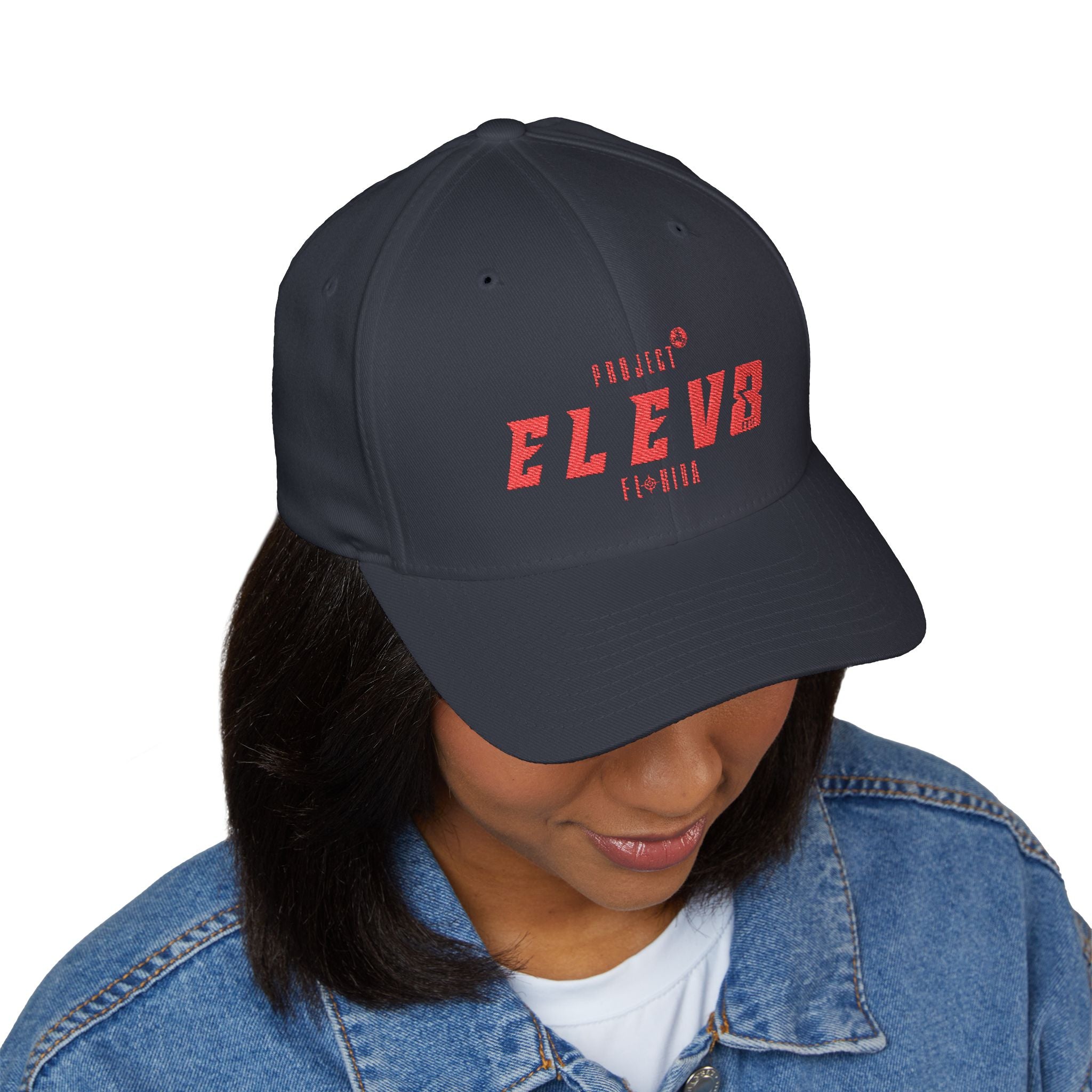 Project ELEV8 FlexFit Red Logo