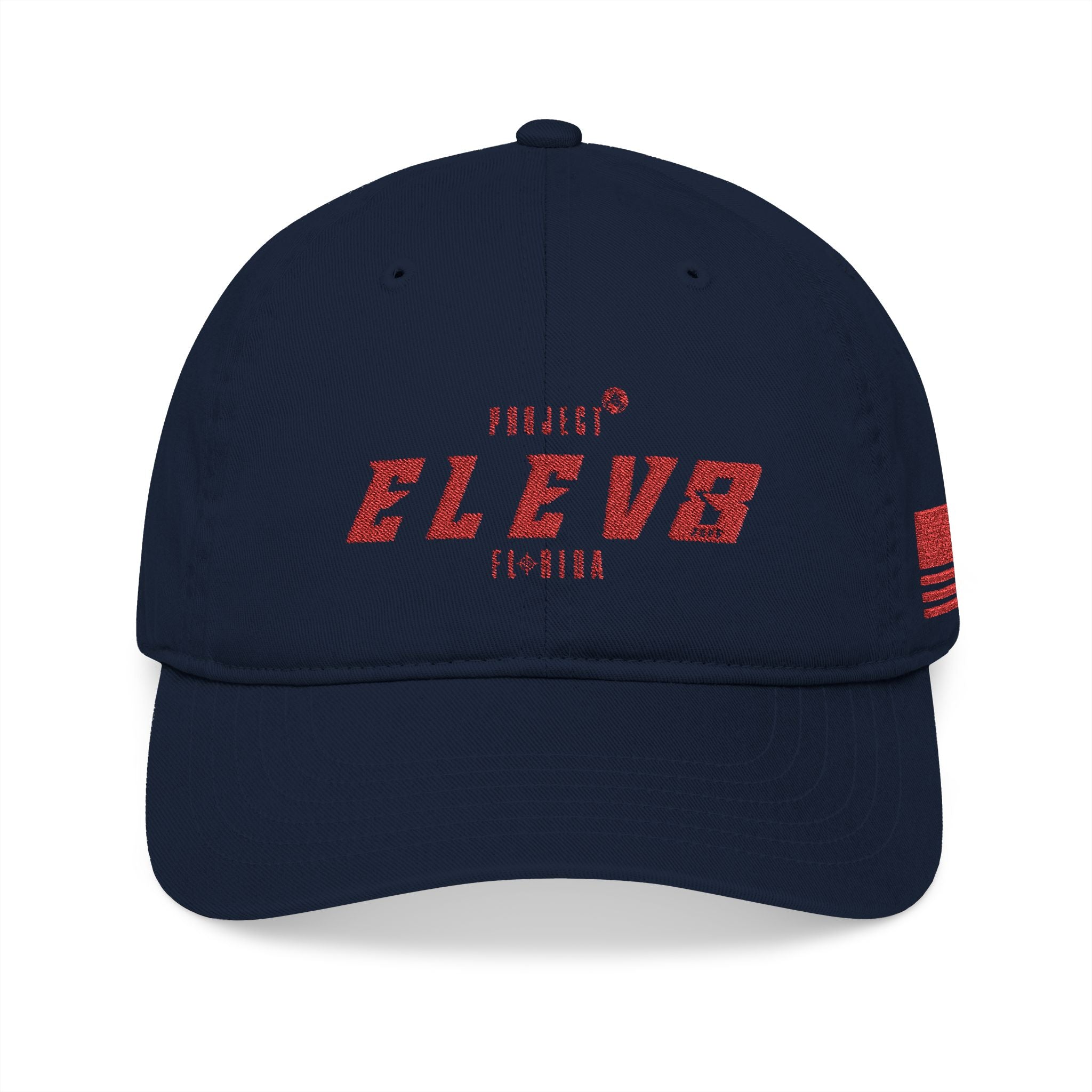 Project ELEV8 Baseball Cap Red Logo