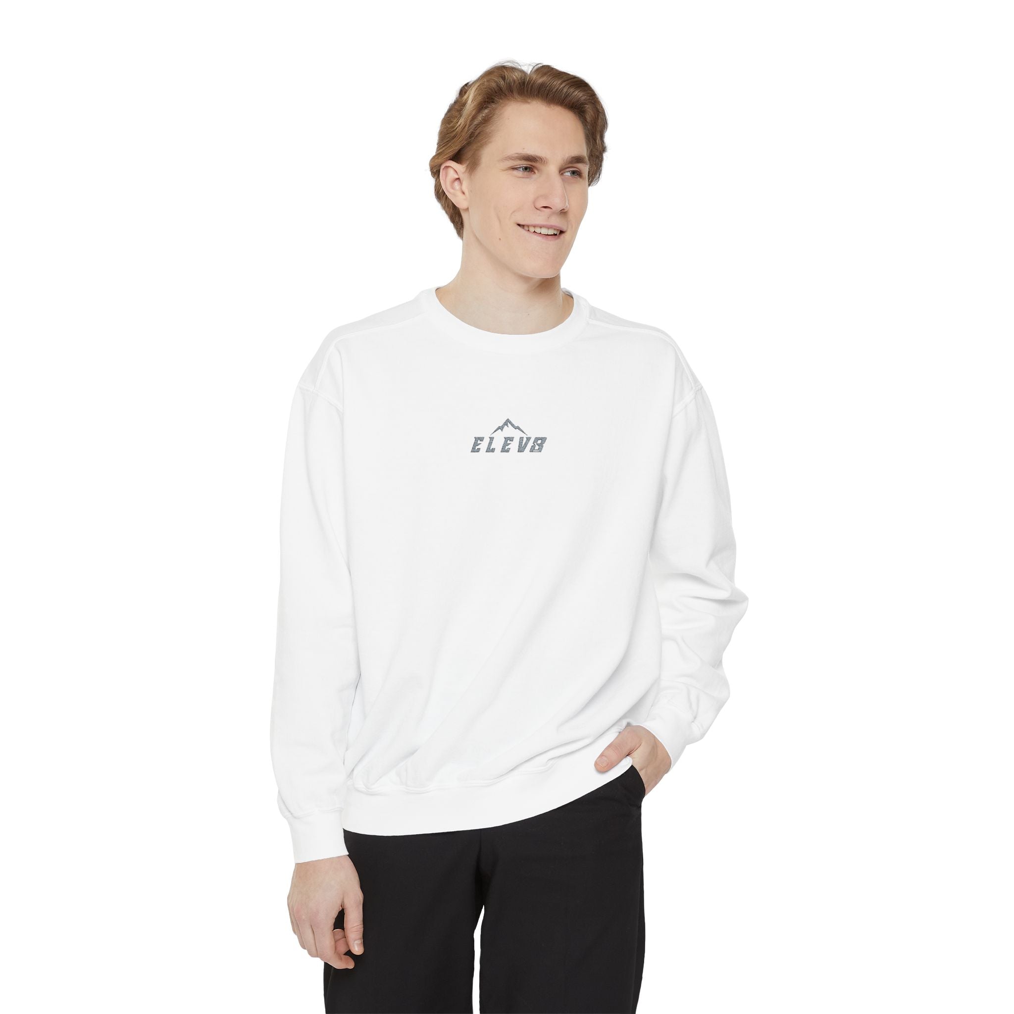 Mountain Vibes Unisex Garment-Dyed Sweatshirt
