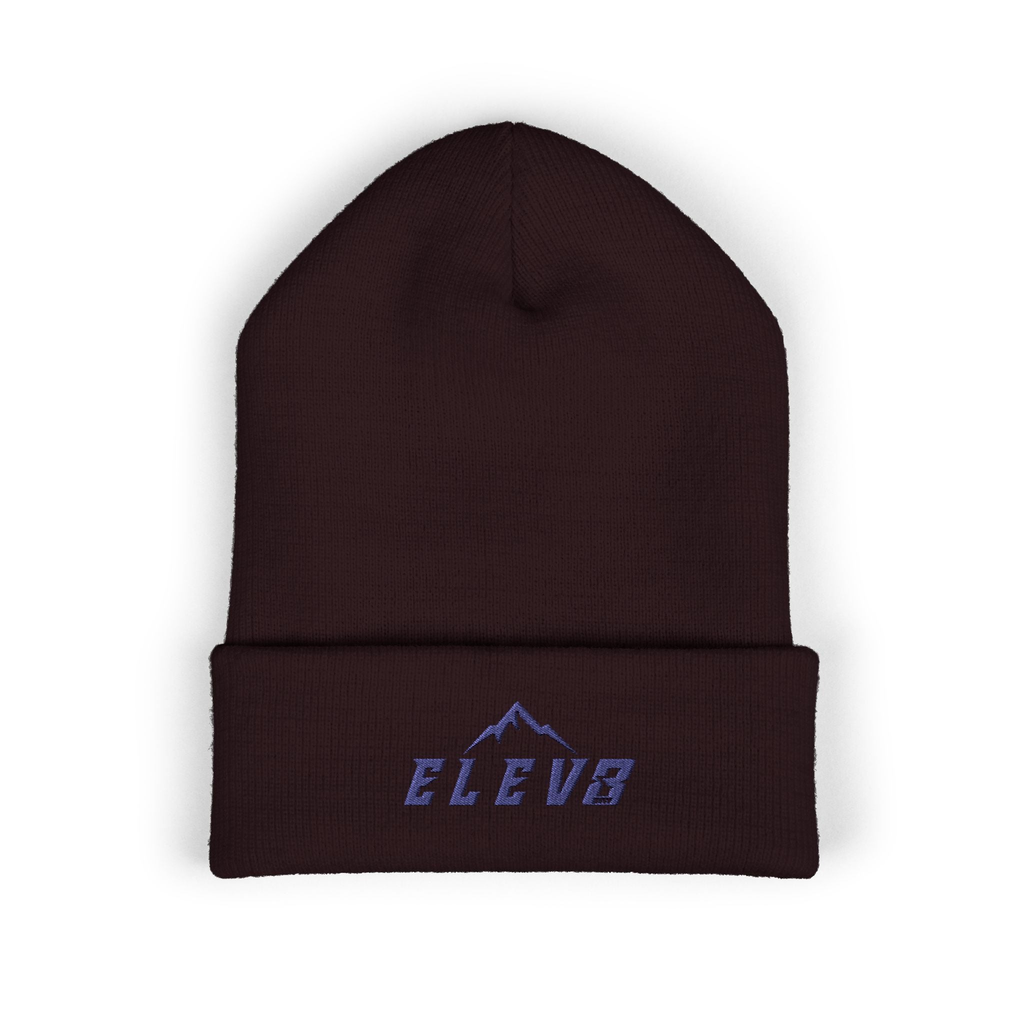 ELEV8 PEAK BEANIE NAVY STITCH