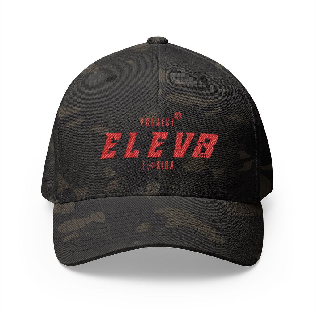 Project ELEV8 FlexFit Red Logo