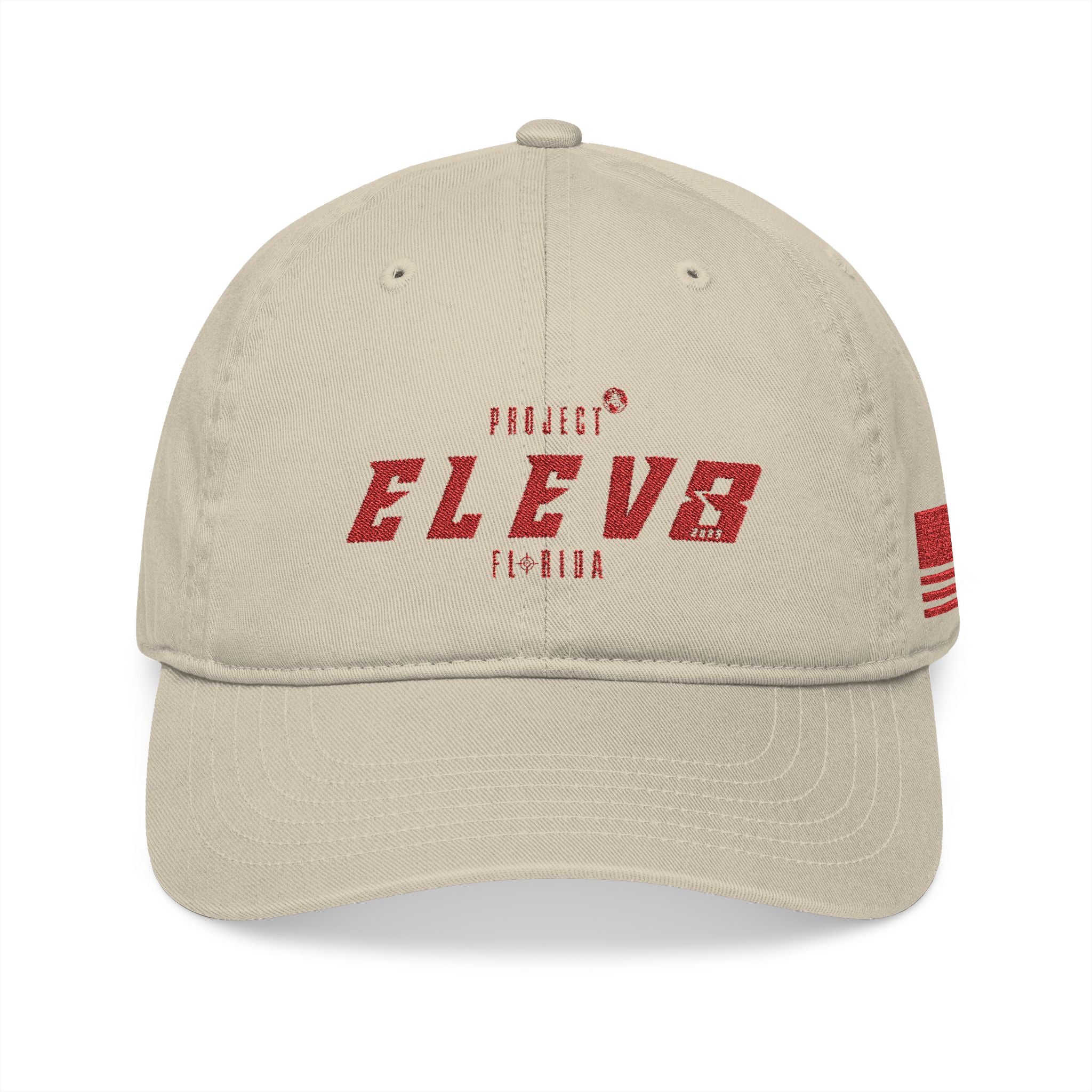 Project ELEV8 Baseball Cap Red Logo