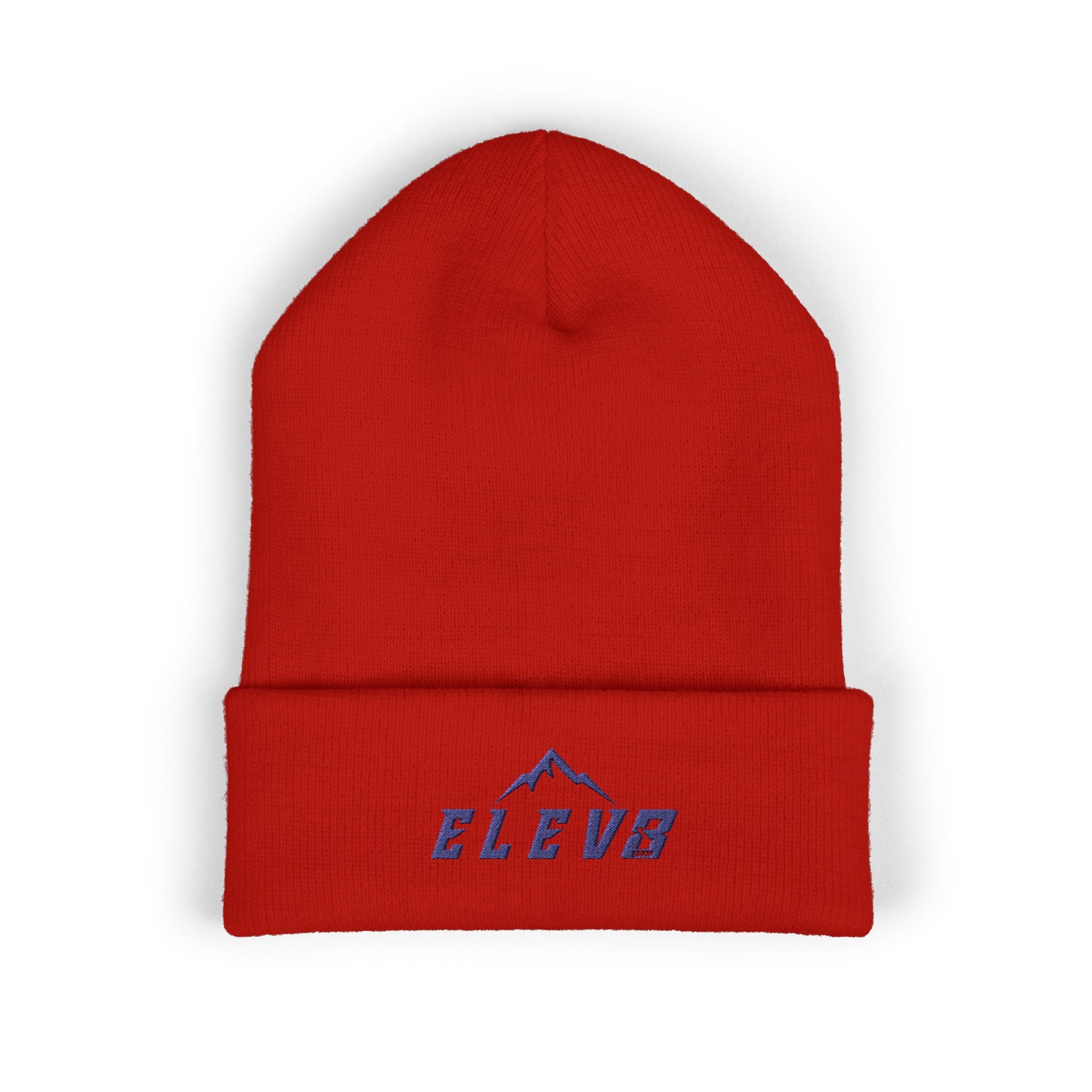 ELEV8 PEAK BEANIE NAVY STITCH
