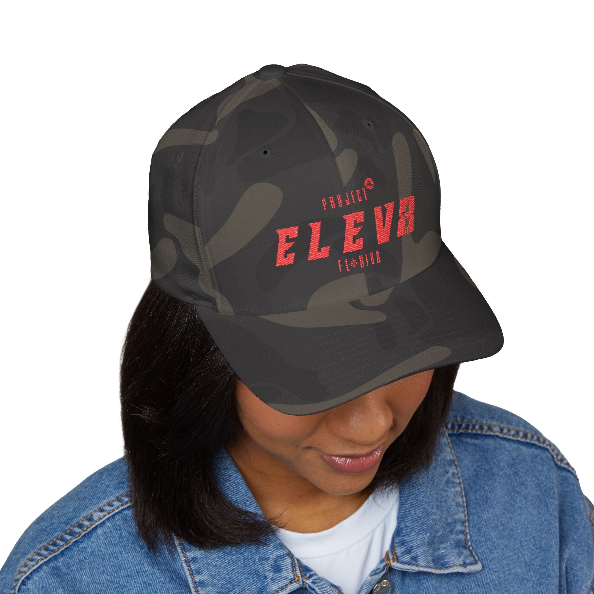 Project ELEV8 FlexFit Red Logo